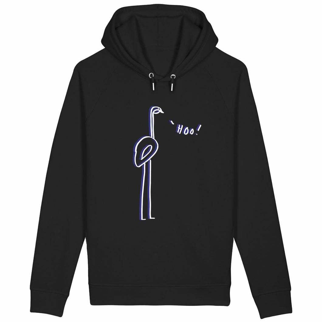 Adult Unisex Hoo! - front_black